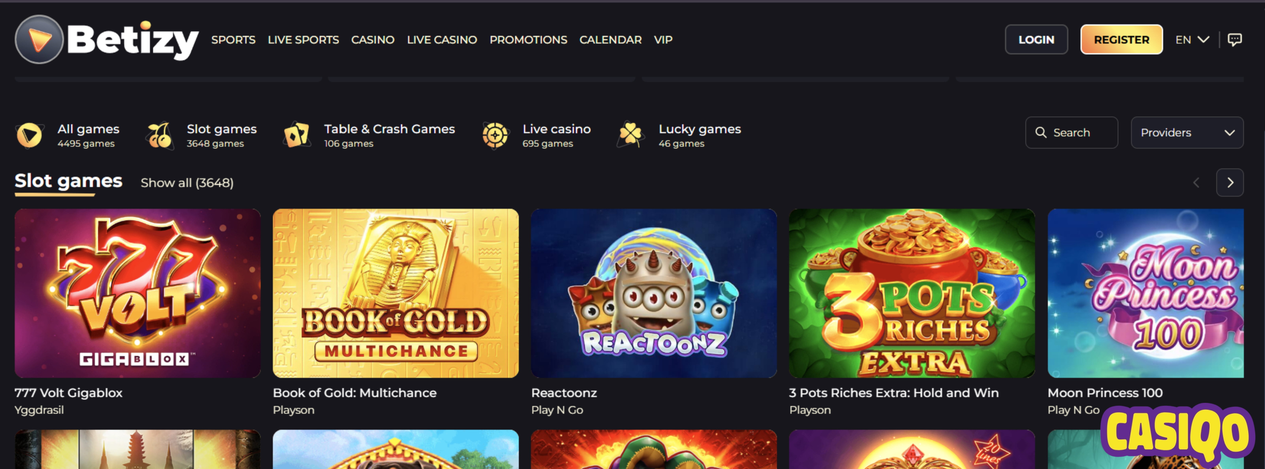 Betizy games